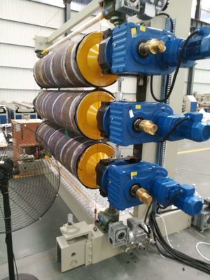 Single Plate Board Layers PVC Sheet Production Line with Sheet Width 700-2000mm and ABB/Delta Inverter