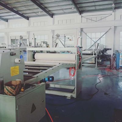Single Plate Board Layers PVC Sheet Production Line with Sheet Width 700-2000mm and ABB/Delta Inverter