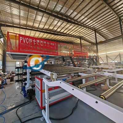 Customizable PVC Sheet Production Line for Marble Board with 3-5mm Thickness as Requirement