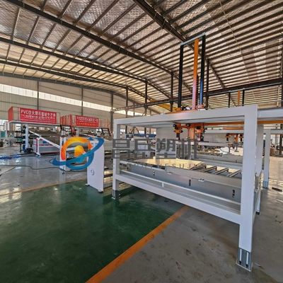 1220mm PVC Sheet Production Line for PVC Marble Sheet with Double Screws Feeder