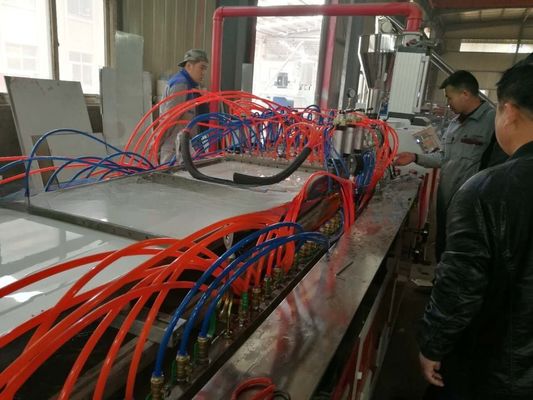 Customizable 300mm PVC WPC wall panel extrusion line as Requirement