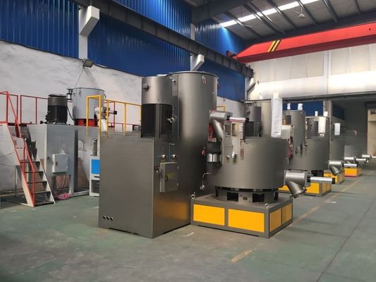 500/1000 Plastic Pellet Mixer 500L 1000L High Speed Mixer For PVC Compounding