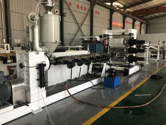PP PE PS ABS Geocell Production Line 400mm-2000mm Width Geocell Machine