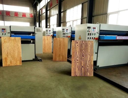 MDF / Solid Wood Embossing Machine Customized WPC Embossing Machine
