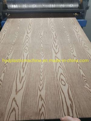 MDF / Solid Wood Embossing Machine Customized WPC Embossing Machine