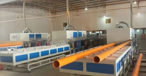 50m-250mm Belling Machine PVC Pipe Extrusion Streamlined Pipe Socket Expanding