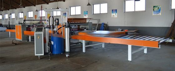 Woodworking PVC PUR Laminating Machine Automatic Film End Cutting
