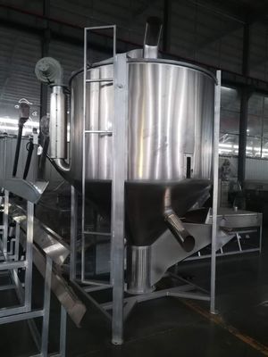PE PP ABS PS Plastic Granules Mixer 304 Stainless Vertical Blender Mixer