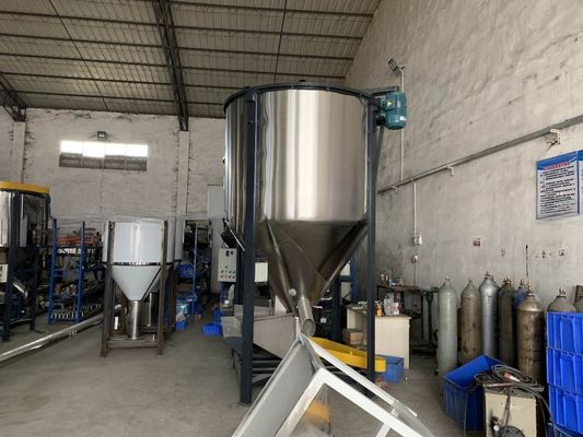 PE PP ABS PS Plastic Granules Mixer 304 Stainless Vertical Blender Mixer