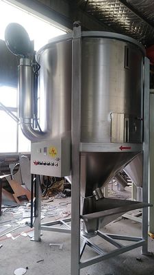 PE PP ABS PS Plastic Granules Mixer 304 Stainless Vertical Blender Mixer