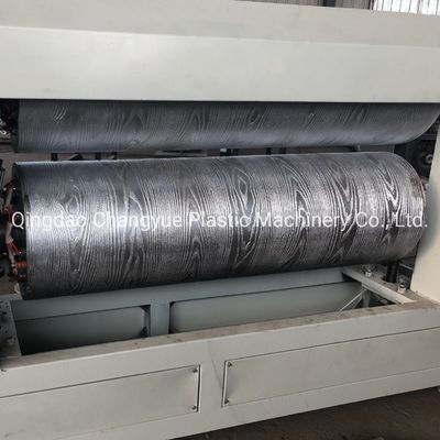 Class WPC Embossing Machine Composite Panels 300mm Roller Embossing Machine