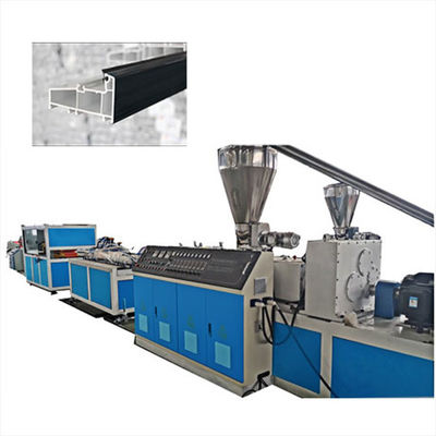 LED Lamp Plastic Profile Extrusion Machine 250kg/H WPC Profile Production Line
