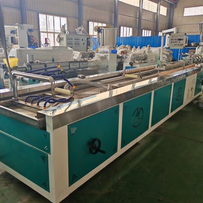 180m PE Wood Plastic Decking Profile Extrusion Machine For Outdoor Floor