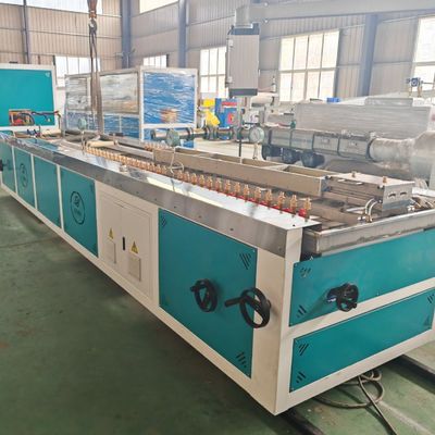SJSZ 65/132 WPC Decking Profile Extrusion Line For Outside Decking Floor