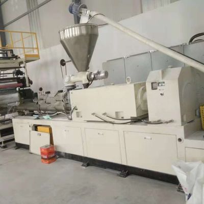 Plastic PP PE ABS Sheet Extrusion Line Featuring 35*3.5*3.5m Extrusion Molding Machine