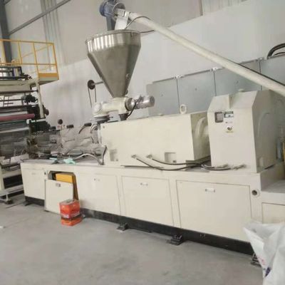SJ90 Deep Screw Structure PE PP ABS Sheet Extruder Line for Your Benefit