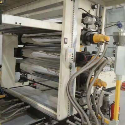 SJ90 Deep Screw Structure PE PP ABS Sheet Extruder Line for Your Benefit