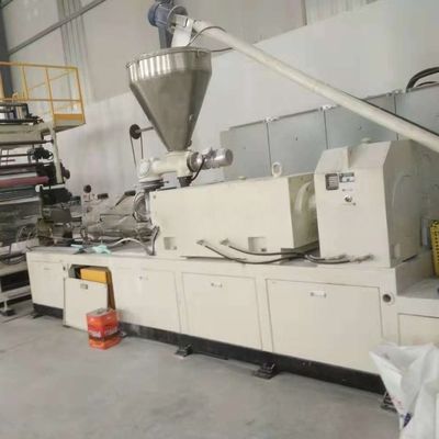 Exhaust PVC Artifical Marble Sheet Making Machine 35*4*4.5m for Your Requirements