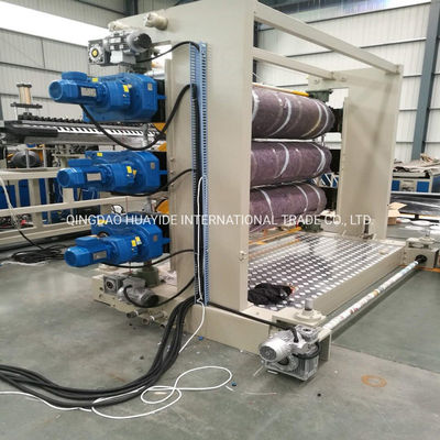 Automatic PE Sheet Extruder 400mm Wide Plastic Board Extrusion Line