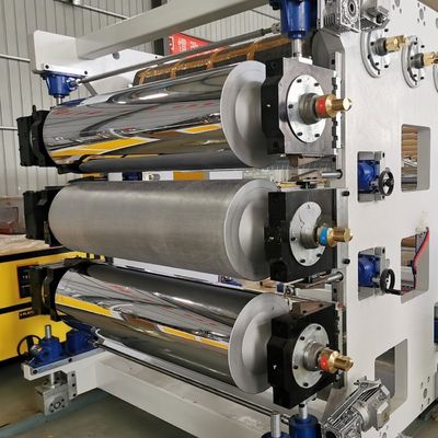 Pipe Extruder Full Intermeshing Engagement System PP PE ABS Sheet/Board Making Machine