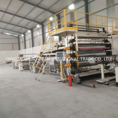 Full Intermeshing Engagement System PVC Marble Sheet Production Line for One Feed Mode