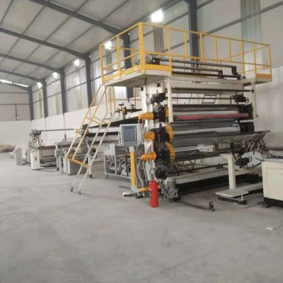 SJ90 Long Usage Life PP PE ABS Sheet/Board Production Line 35*3.5*3.5m with Output