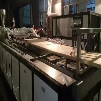 Plastic Profile Extrusion Machine for PVC WPC Hollow Door Panel Production Line in Qingdao Changyue Plastic Machinery Co. Ltd