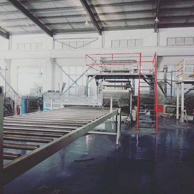 Artificial Marble PVC Sheet Extrusion Line Computerized Plastic Board Extruder