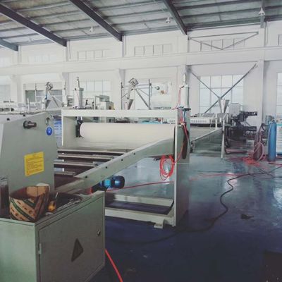 Artificial Marble PVC Sheet Extrusion Line Computerized Plastic Board Extruder