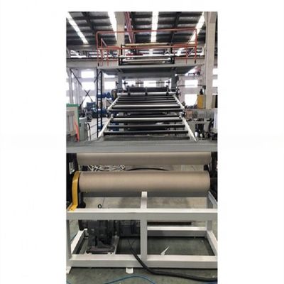 One Feed Germany Technology PP PE ABS Sheet/Board Production Line with Exhaust Materials