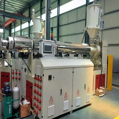 One Feed Germany Technology PP PE ABS Sheet/Board Production Line with Exhaust Materials