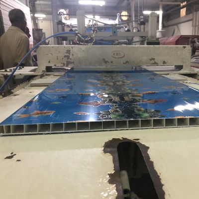 800mm WPC PVC Door Panel Production Line With Formaldehyde-Free Extrusion Machine