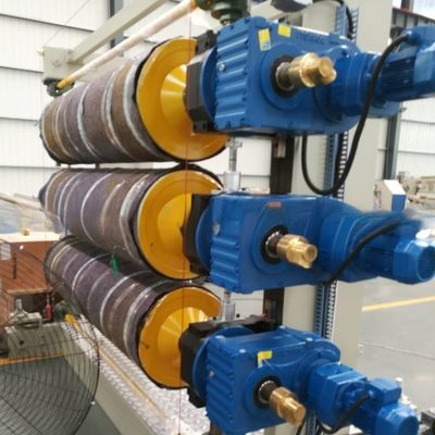 One Feed Mode PVC Marble Sheet Production Line with Full Intermeshing Engagement System