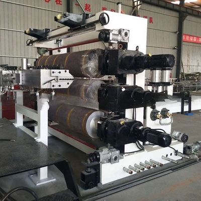 Newest High Speed One Feed Mode PP PE ABS PVC Sheet/Board Production Line 35*3.5*3.5m