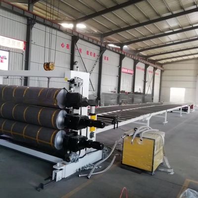 PE PP Hollow Sheet/Board Making Machine Outlet with Deep Screw Screw Channel Structure
