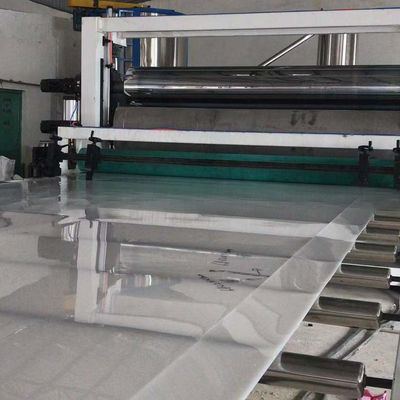 PE PP Hollow Sheet/Board Making Machine Outlet with Deep Screw Screw Channel Structure