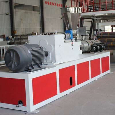 Customized Width Twin Screw Extruder PP PE Sheet Extrusion Machine
