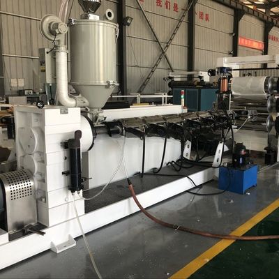 PVC Artifical Marble Sheet Extruder Line Separate Type Extruder Assembly Structure