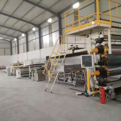 PE PP ABS PMMA Sheet Production Line With Deep Screw Pipe Channel Technology