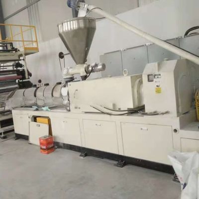 Full Intermeshing Engagement System Pipe Extruder for PP PE ABS Pet Sheet/Board Line