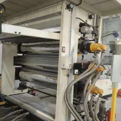 Full Intermeshing Engagement System Pipe Extruder for PP PE ABS Pet Sheet/Board Line