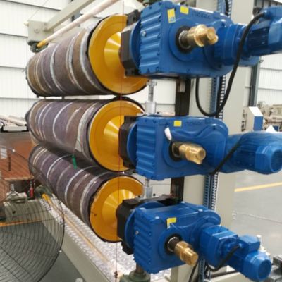 PP PE Pipe Extruder Twin Screw ABS Sheet Production Line