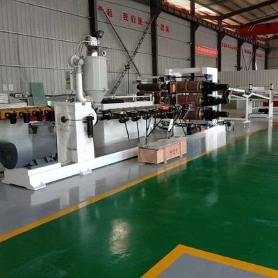 PP PE Pipe Extruder Twin Screw ABS Sheet Production Line