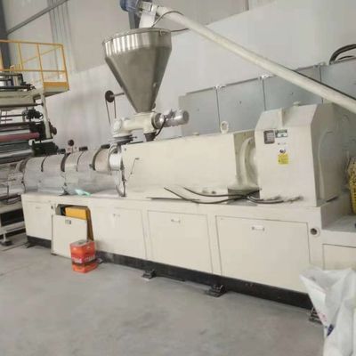 Twin-Screw Assembly Structure for Easy Learning PP PE ABS Sheet/Board Production Line