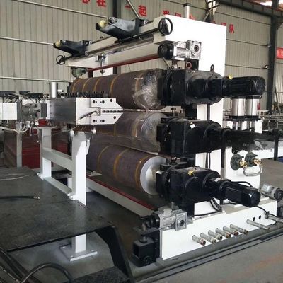 SJ90 Full Intermeshing Technically Reformed Plastic PP PE ABS Sheet/Board Extrusion Line