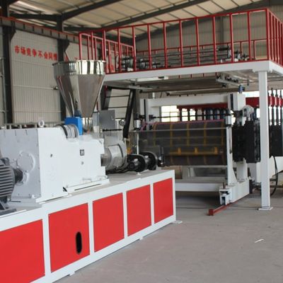 35*3.5*3.5m One Feed PP PE ABS Sheet/Board Production Line with Advanced Technology