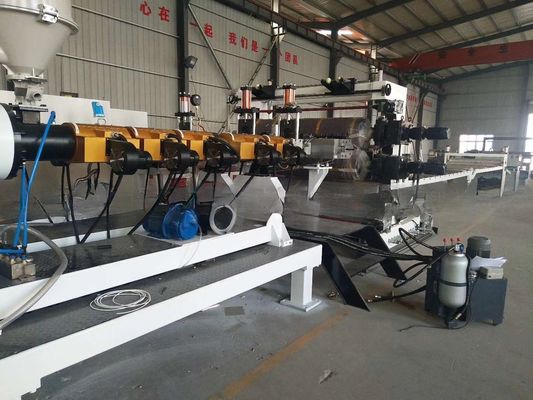 SJ120 Plastic Sheet Extrusion Production Line for ABS/HDPE/PP Sheet Thickness 1-20 mm