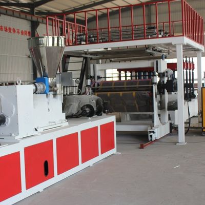 2020 Latest Technology SJSZ80/156 PVC Sheet Production Line for PP Plastic Processed
