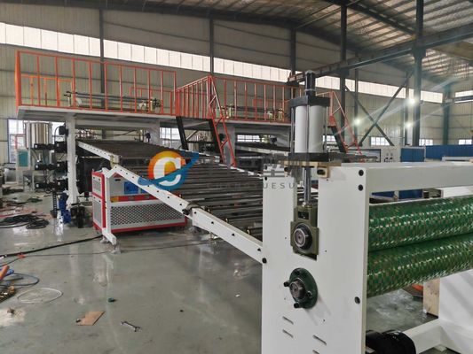 Double Screw PVC Marble Sheet Machine 1220*2440mm Marble Sheet Production Line