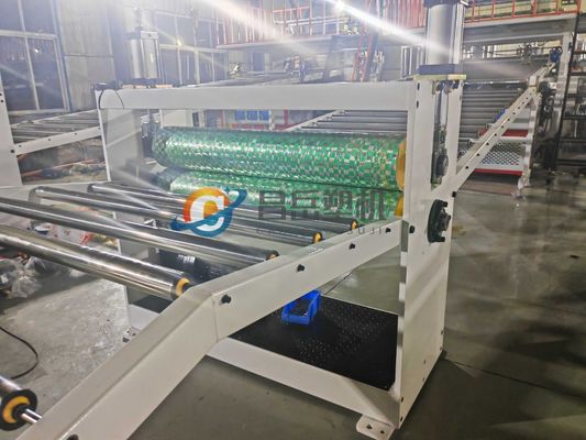 Double Screw PVC Marble Sheet Machine 1220*2440mm Marble Sheet Production Line